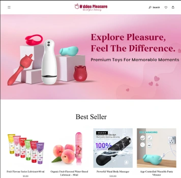 The Hidden Pleasure Website by crevanest